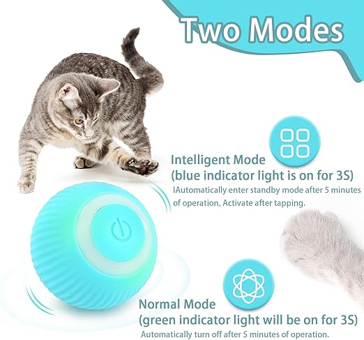 Cat Magic Rolling Ball Toy