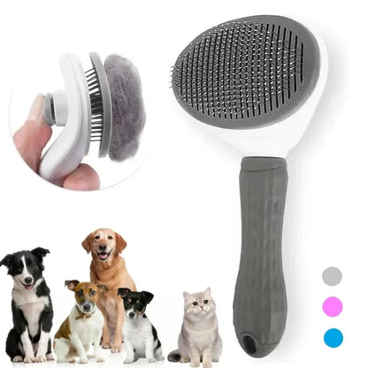 PetPal Self-Cleaning Grooming Brush