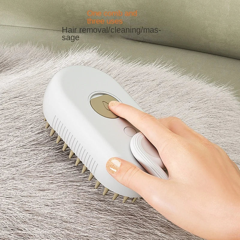 Pet Bliss Steamer Grooming Brush